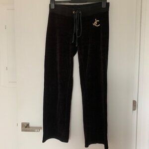 Juicy Couture velour track pants